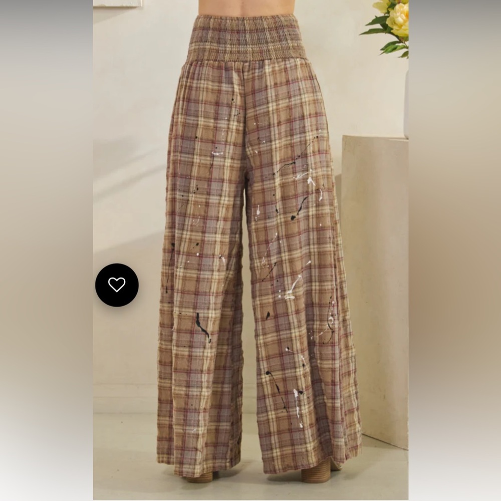 Oli & Hali Plaid Pants - Picture 4 of 6
